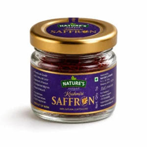 Kashmiri Saffron A Grade Long Kesar Threads | Hand Harvested Pure Kesar From Crocus Sativus | Rich Aroma Vibrant Color Premium Spice | 1G Pack | India Origin